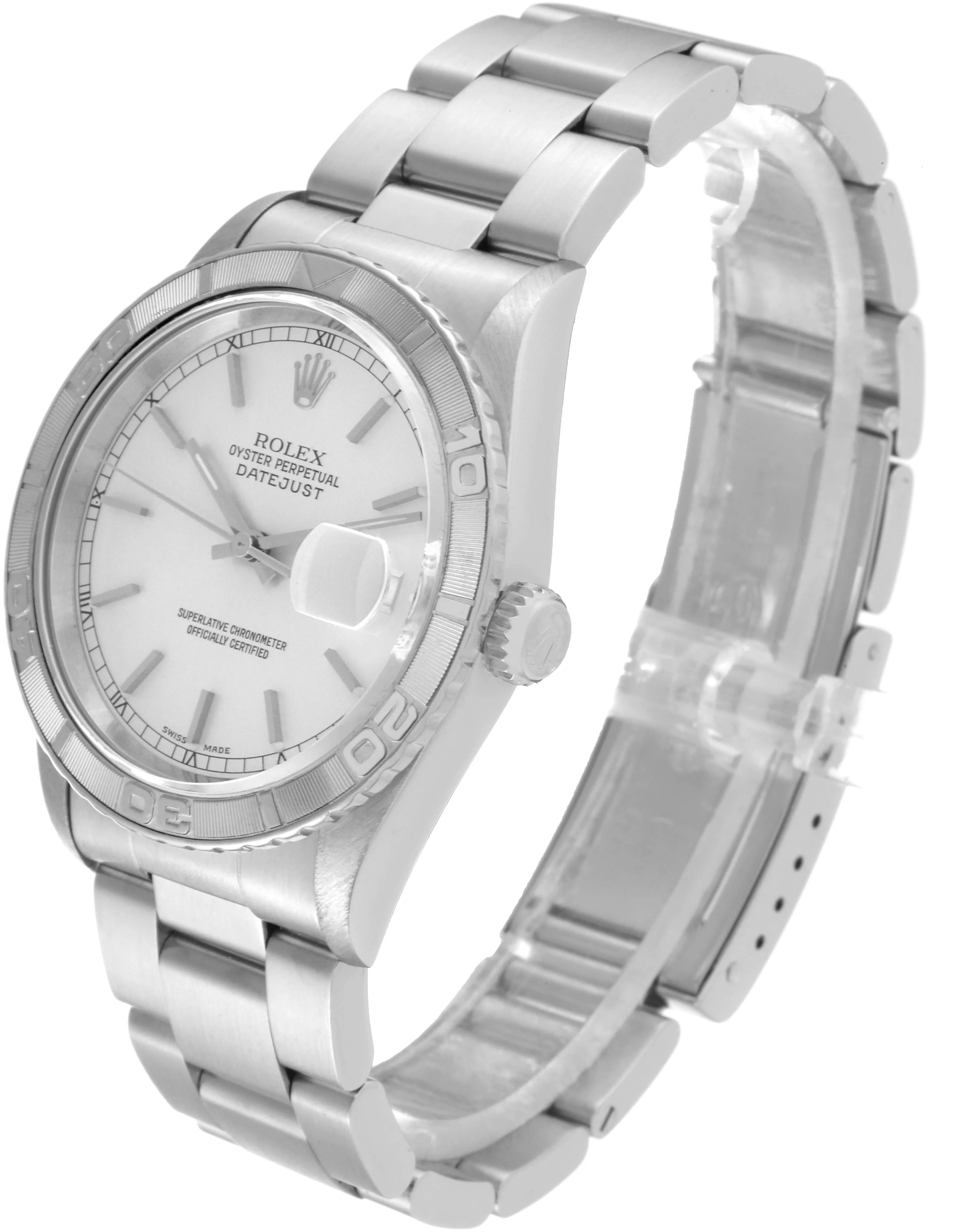 Rolex Datejust Turn-O-Graph 16264 36mm Stainless steel Silver 2