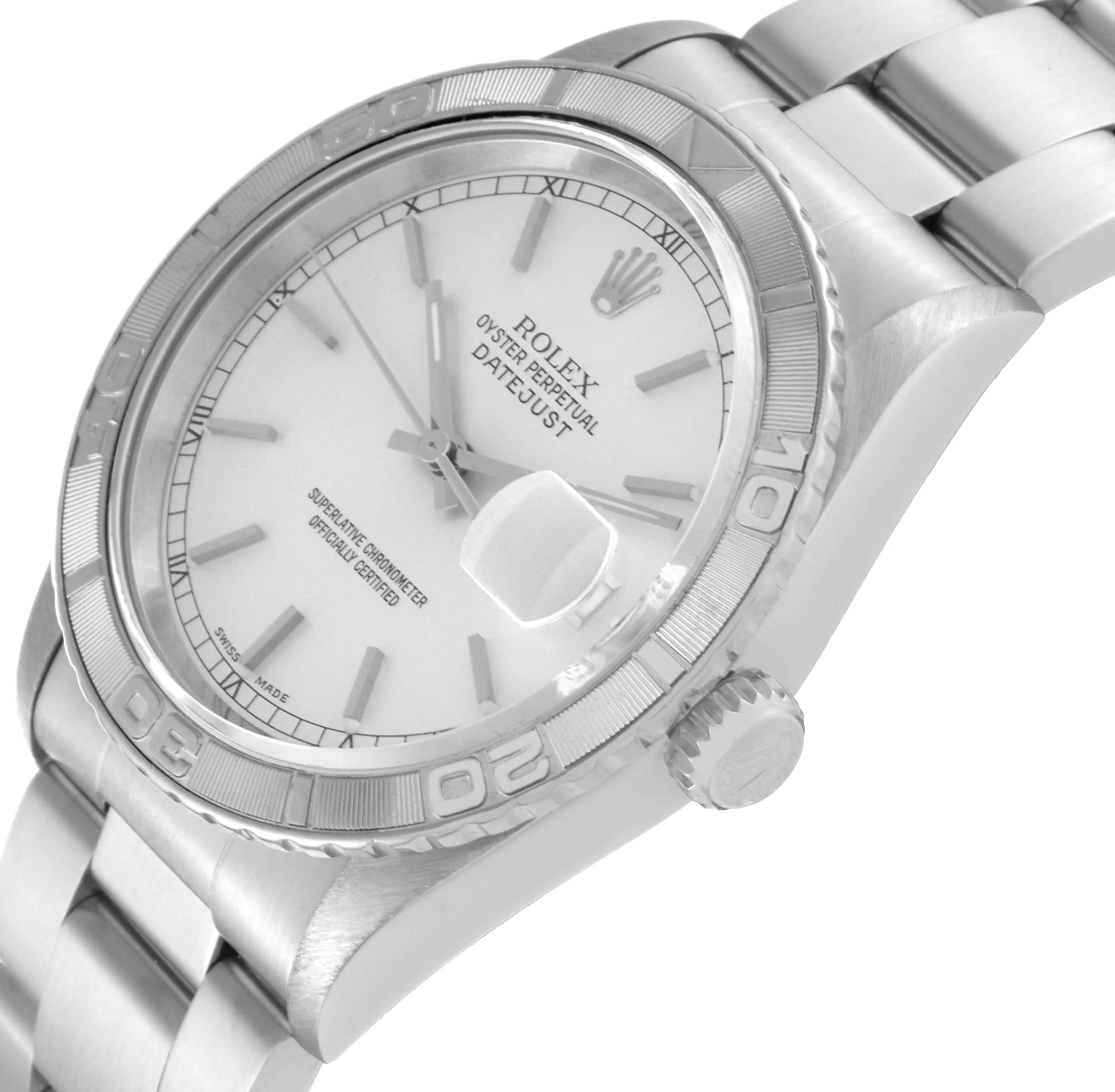 Rolex Datejust Turn-O-Graph 16264 36mm Stainless steel Silver 4