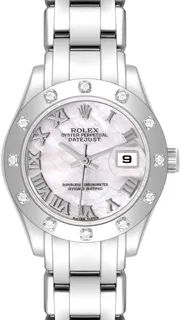 Rolex Masterpiece Pearlmaster 80319 White gold White