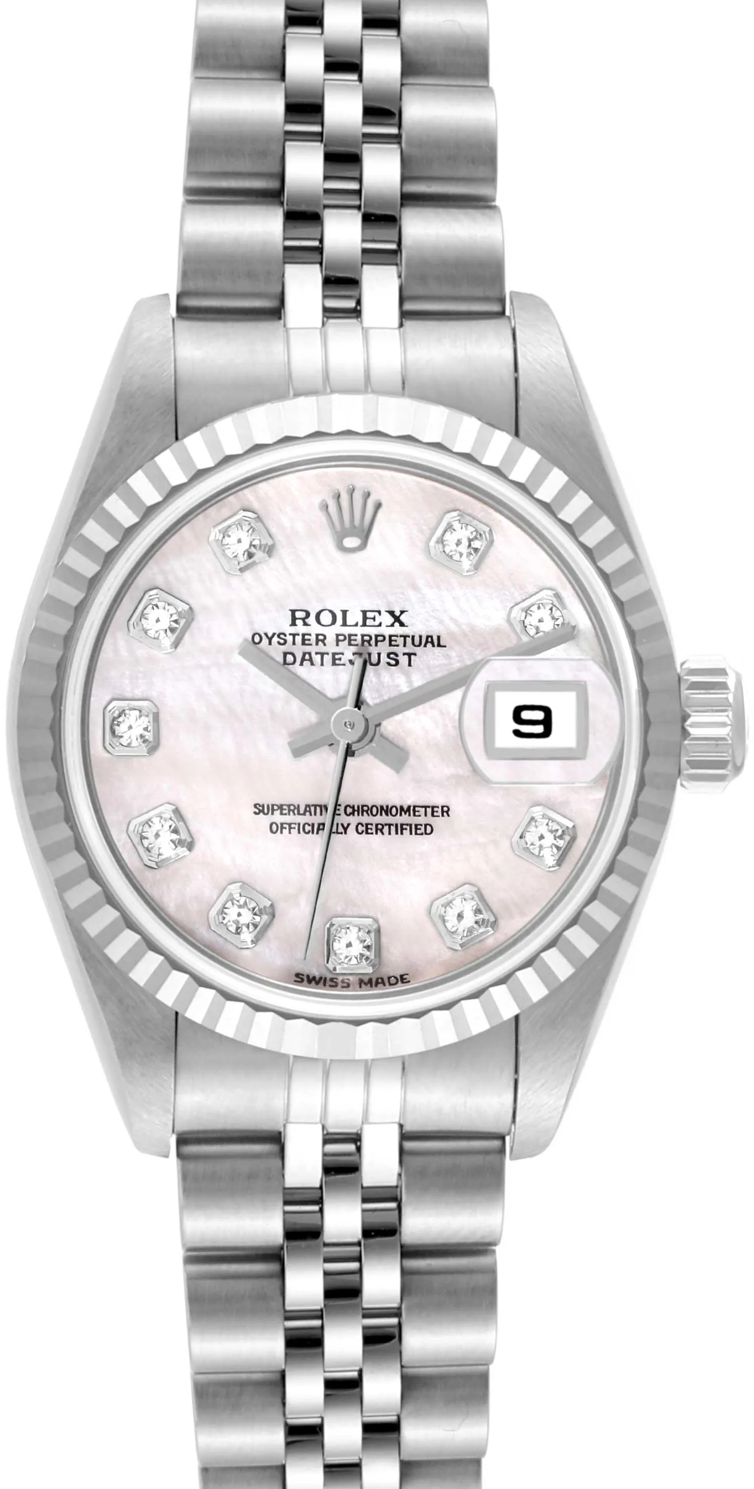 Rolex Lady-Datejust 79174 26mm Stainless steel Mother-of-pearl