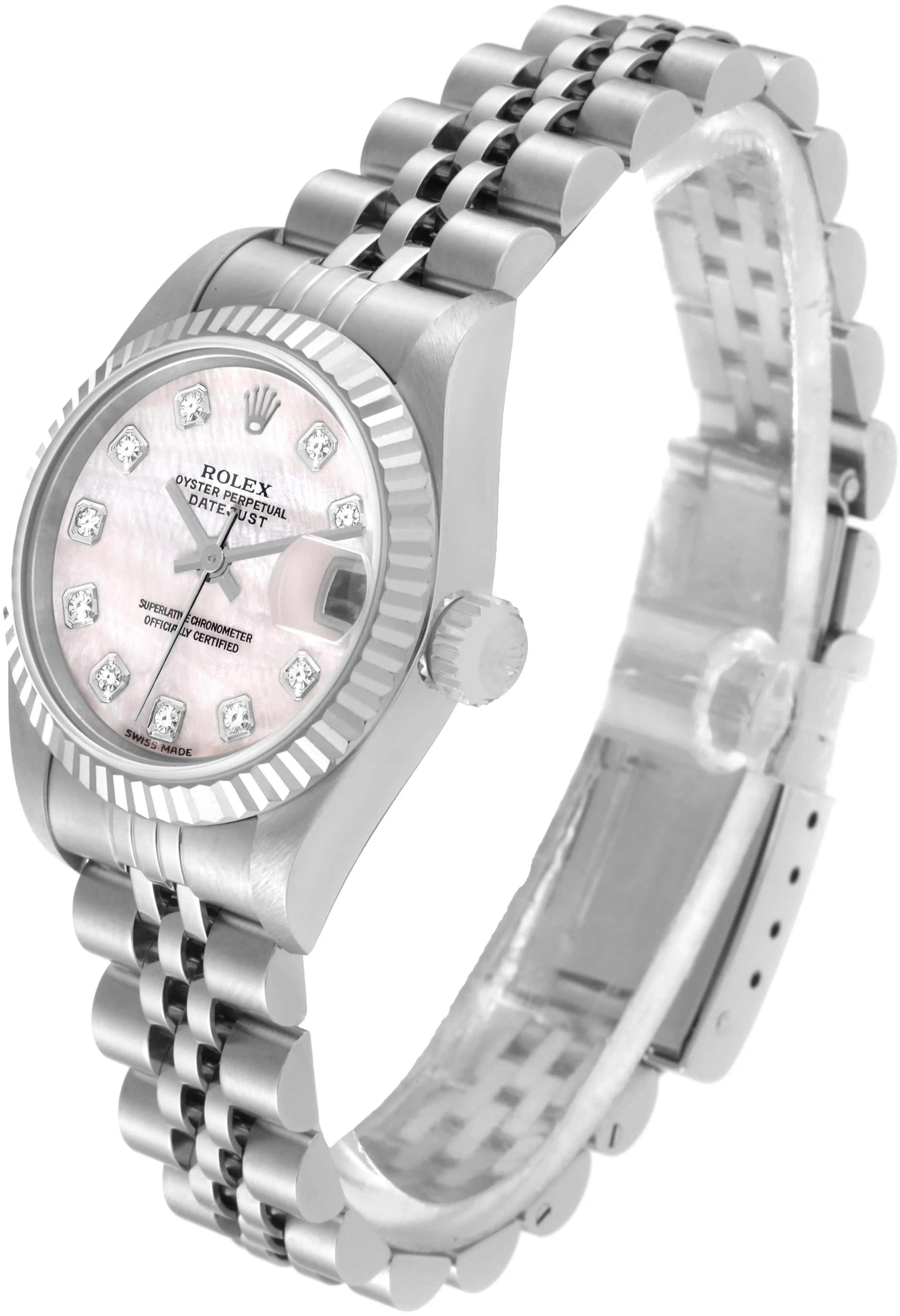 Rolex Lady-Datejust 79174 26mm Stainless steel Mother-of-pearl 2