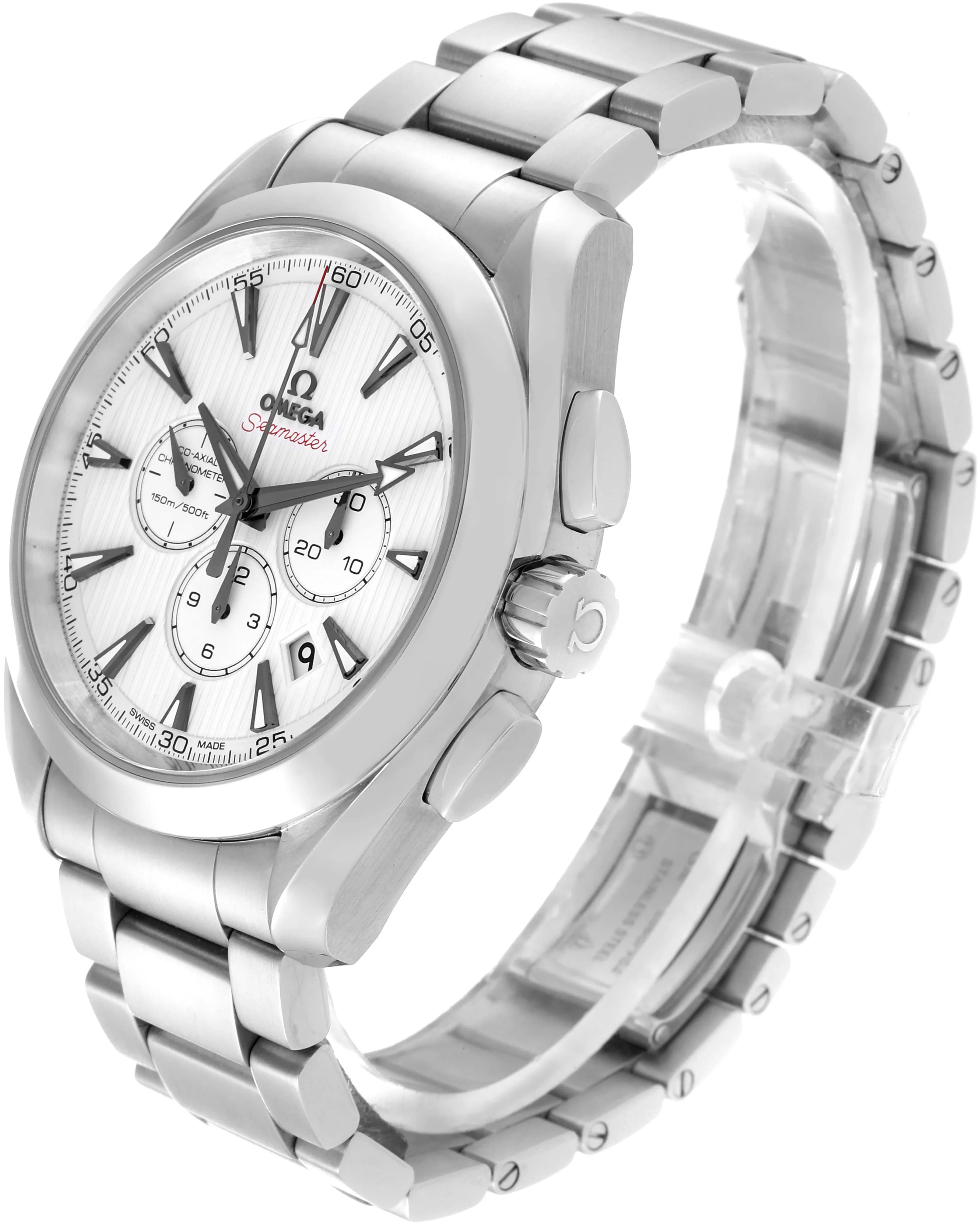 Omega Aqua Terra 231.10.44.50.04.001 44mm Stainless steel White 2