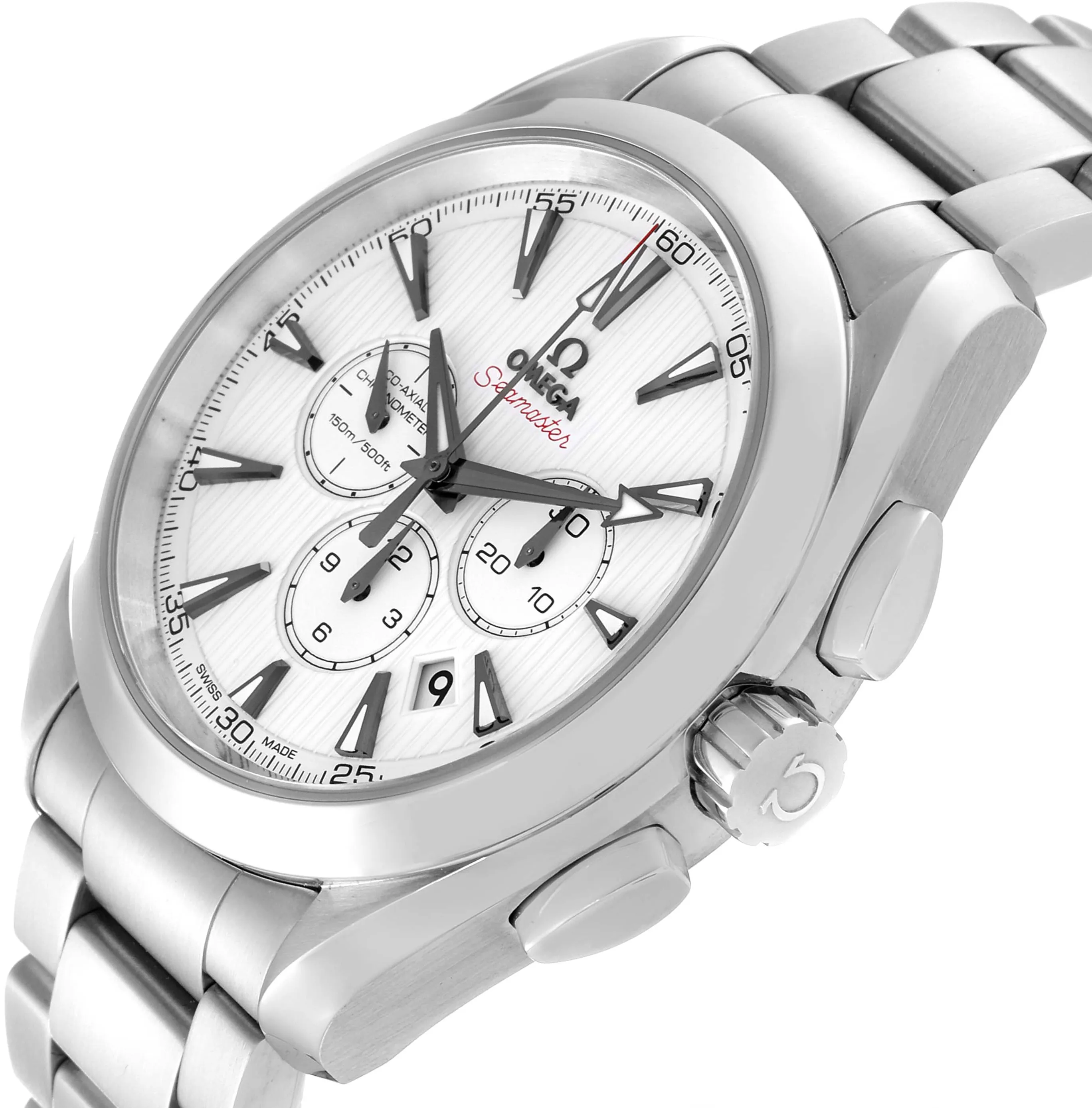 Omega Aqua Terra 231.10.44.50.04.001 44mm Stainless steel White 4