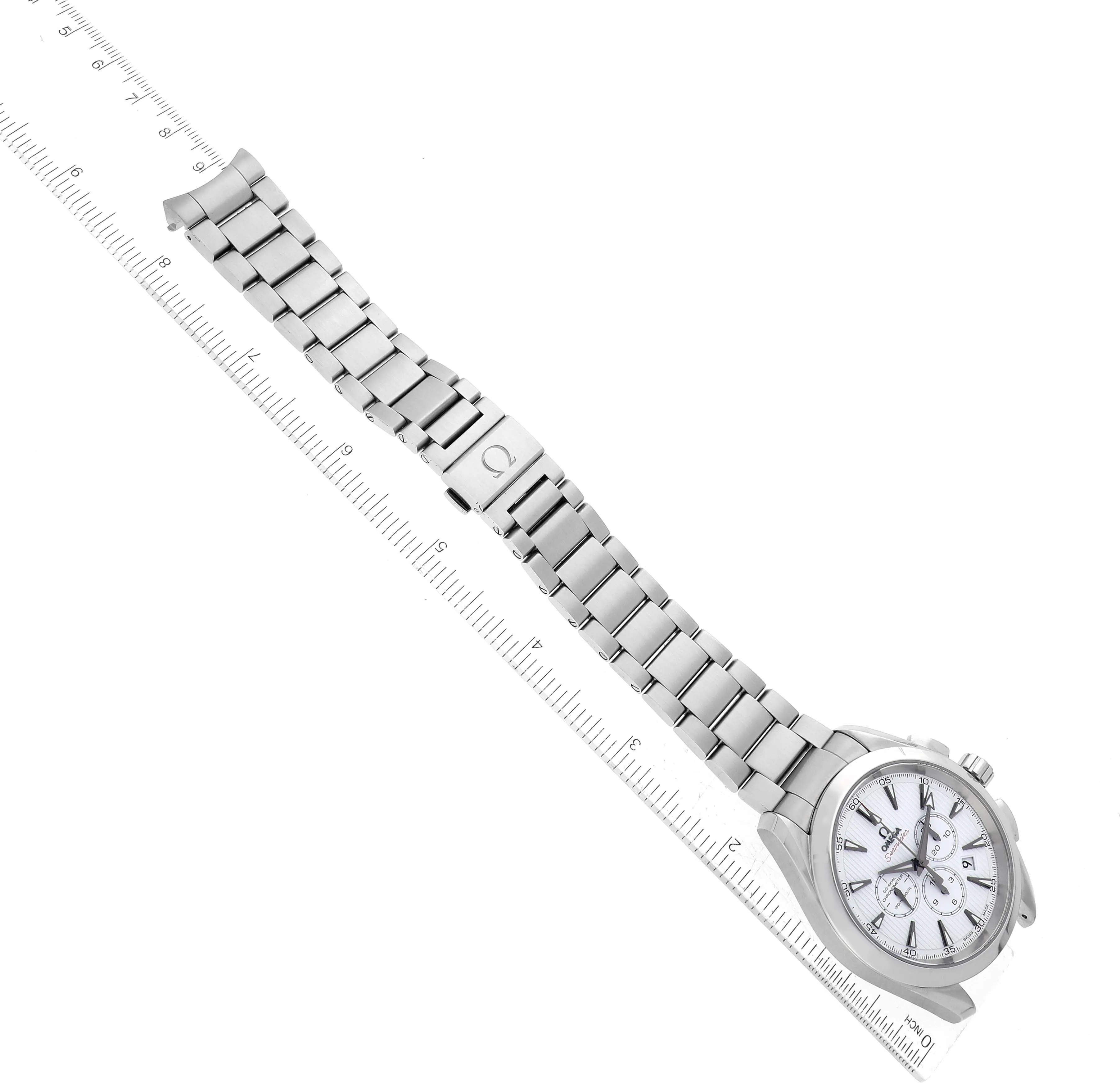 Omega Aqua Terra 231.10.44.50.04.001 44mm Stainless steel White 7