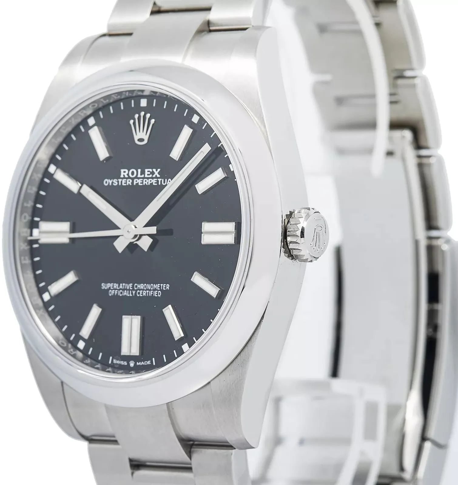 Rolex Oyster Perpetual 124300-0002 41mm Oystersteel Black 1