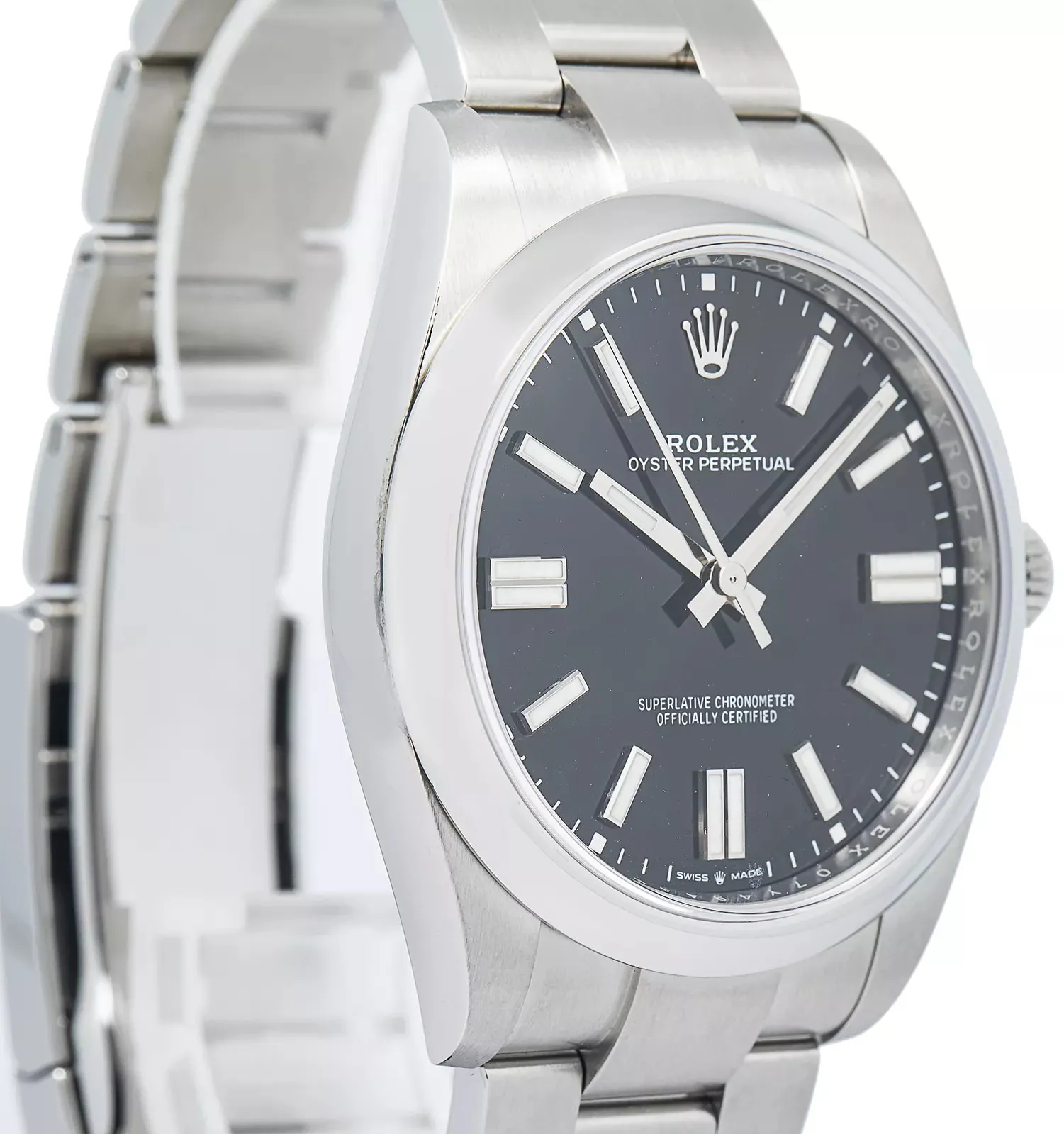 Rolex Oyster Perpetual 124300-0002 41mm Oystersteel Black 2