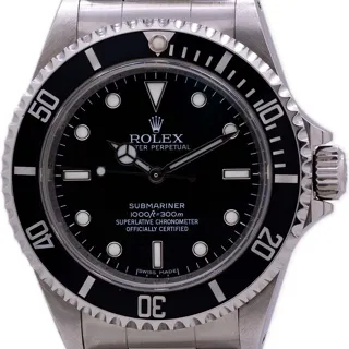 Rolex Submariner (No Date) 14060M 40mm Stainless steel Black