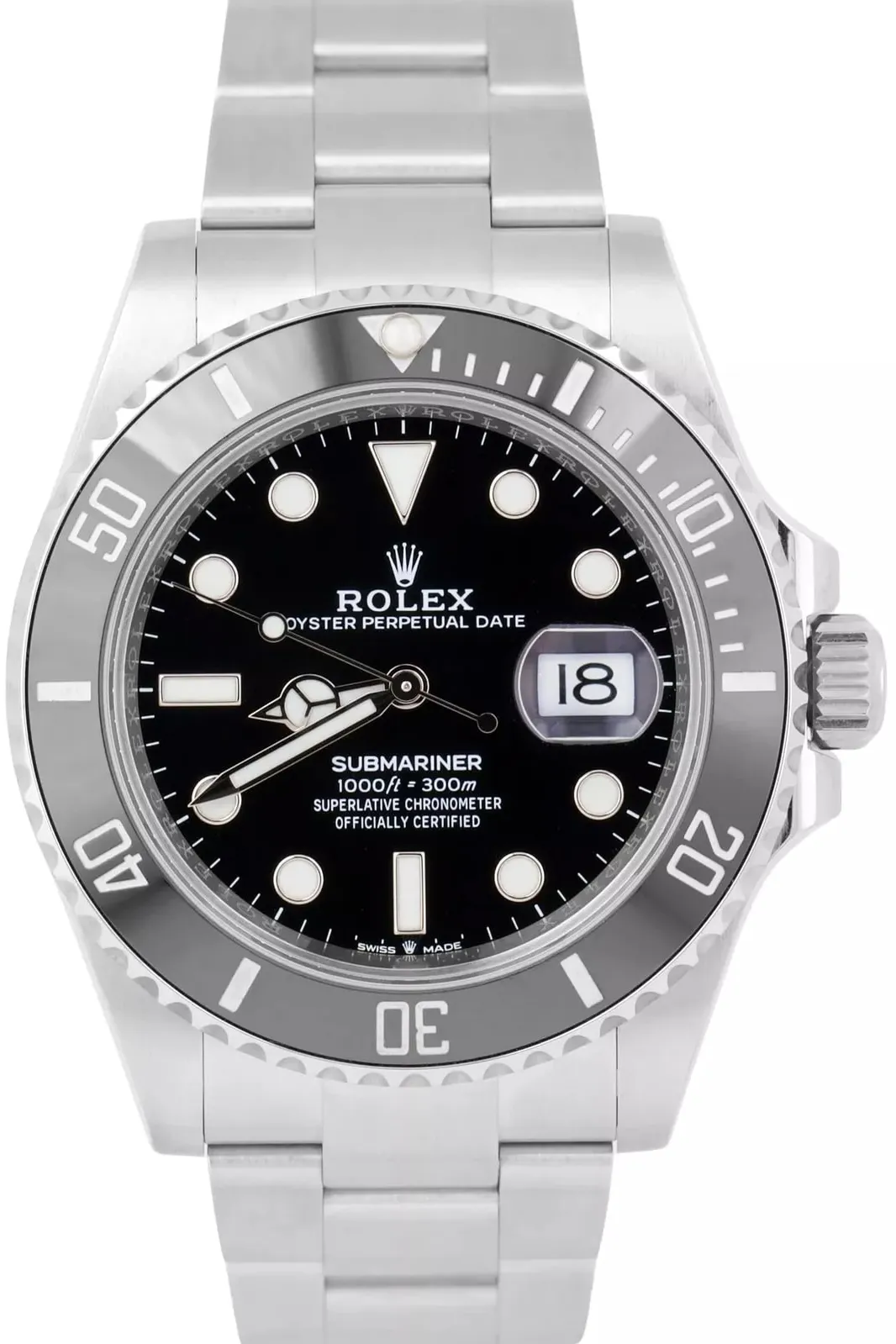 Rolex Submariner 126610LN-0001 41mm Oystersteel Black