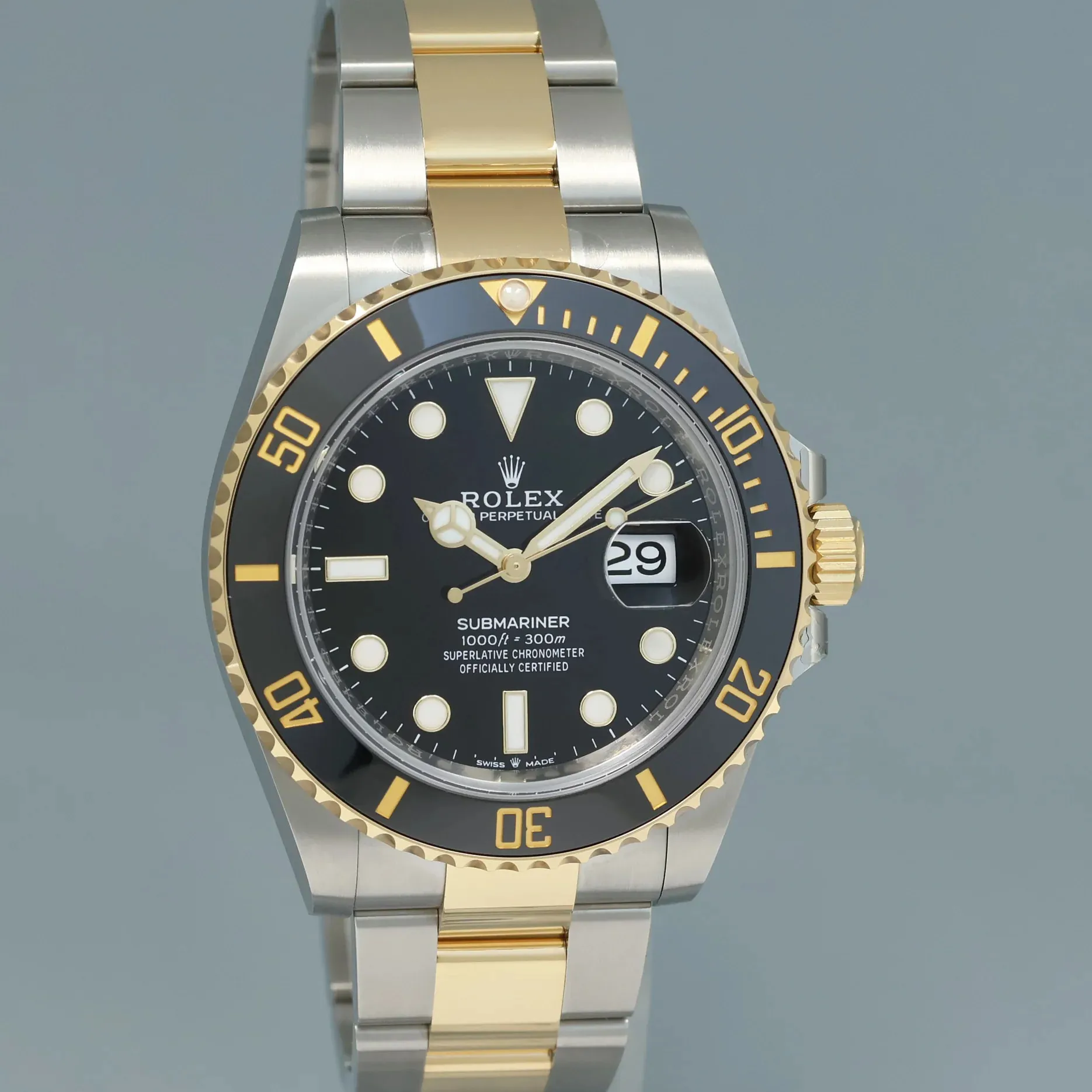 Rolex Submariner 126613LN-0002 41mm Yellow gold and Oystersteel Black 1