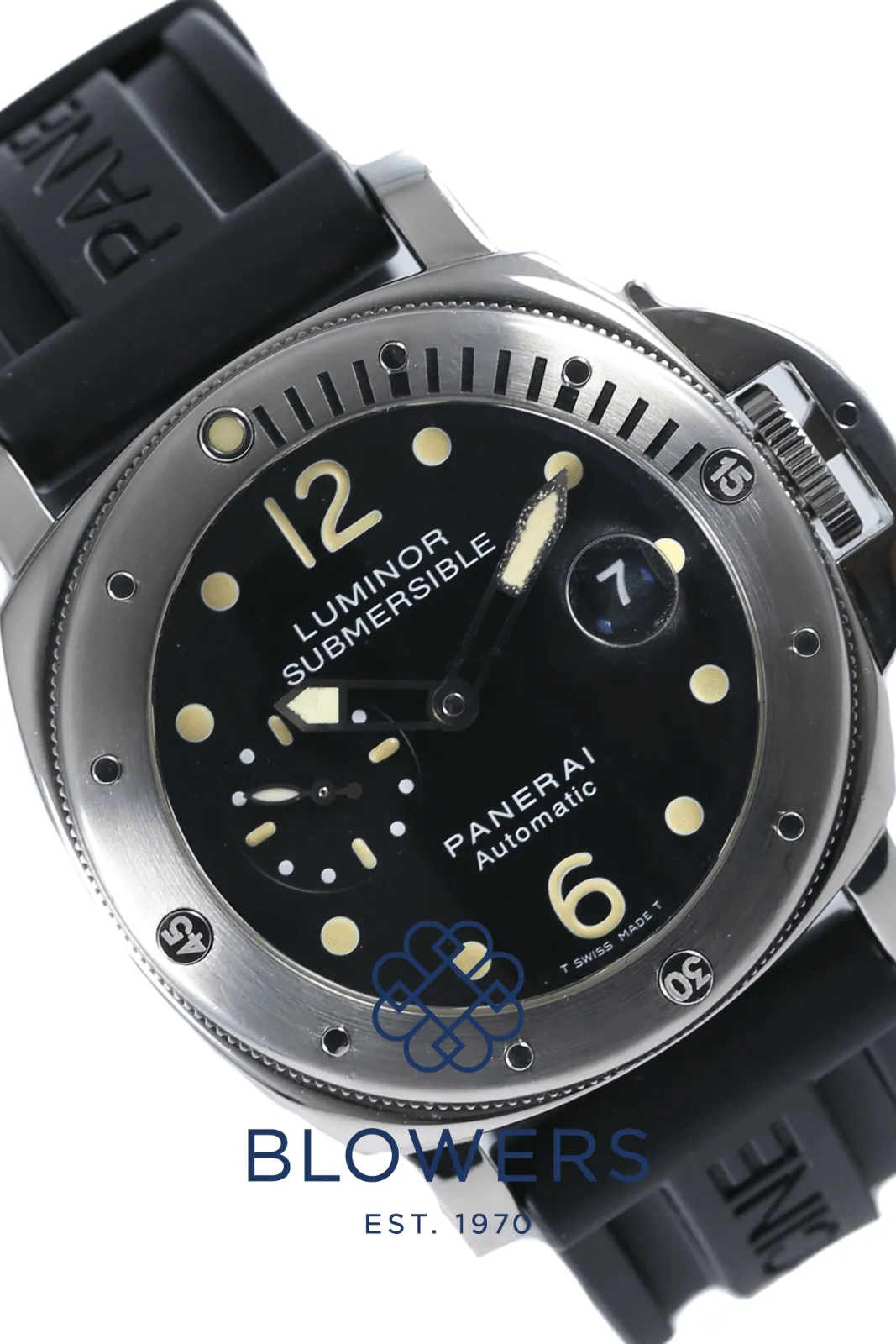 Panerai Submersible PAM 00024 44mm Stainless steel Black 2