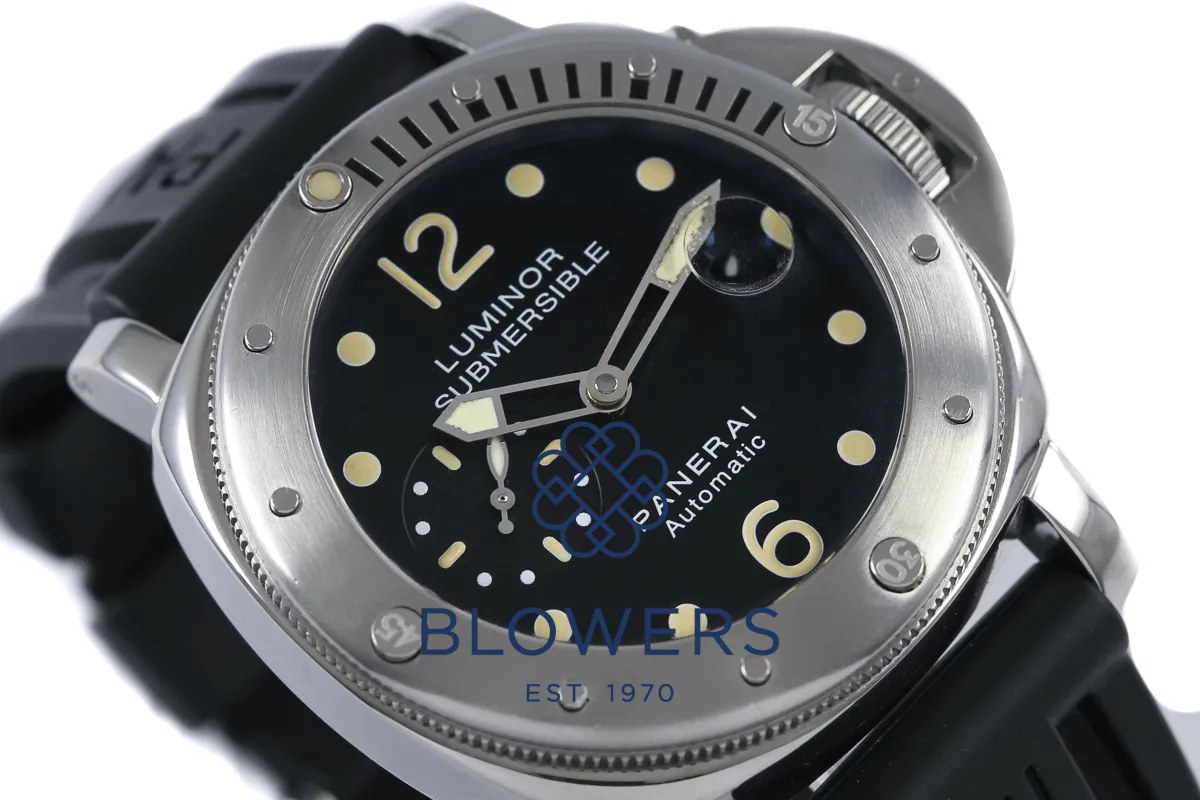 Panerai Submersible PAM 00024 44mm Stainless steel Black 5