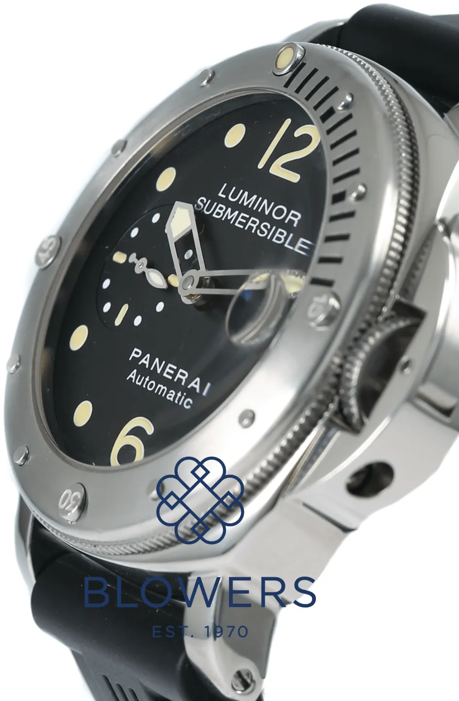 Panerai Submersible PAM 00024 44mm Stainless steel Black 8