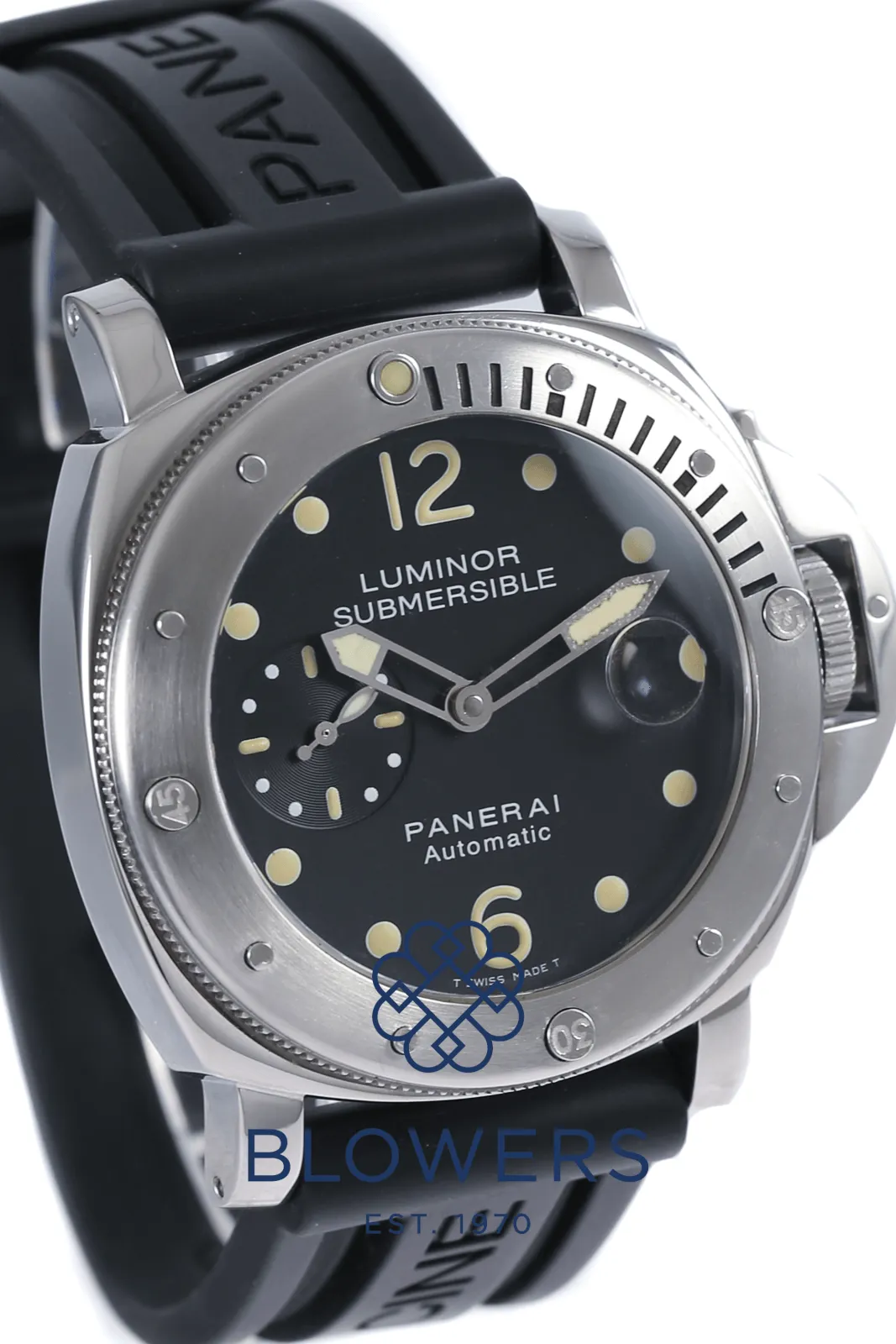 Panerai Submersible PAM 00024 44mm Stainless steel Black 10