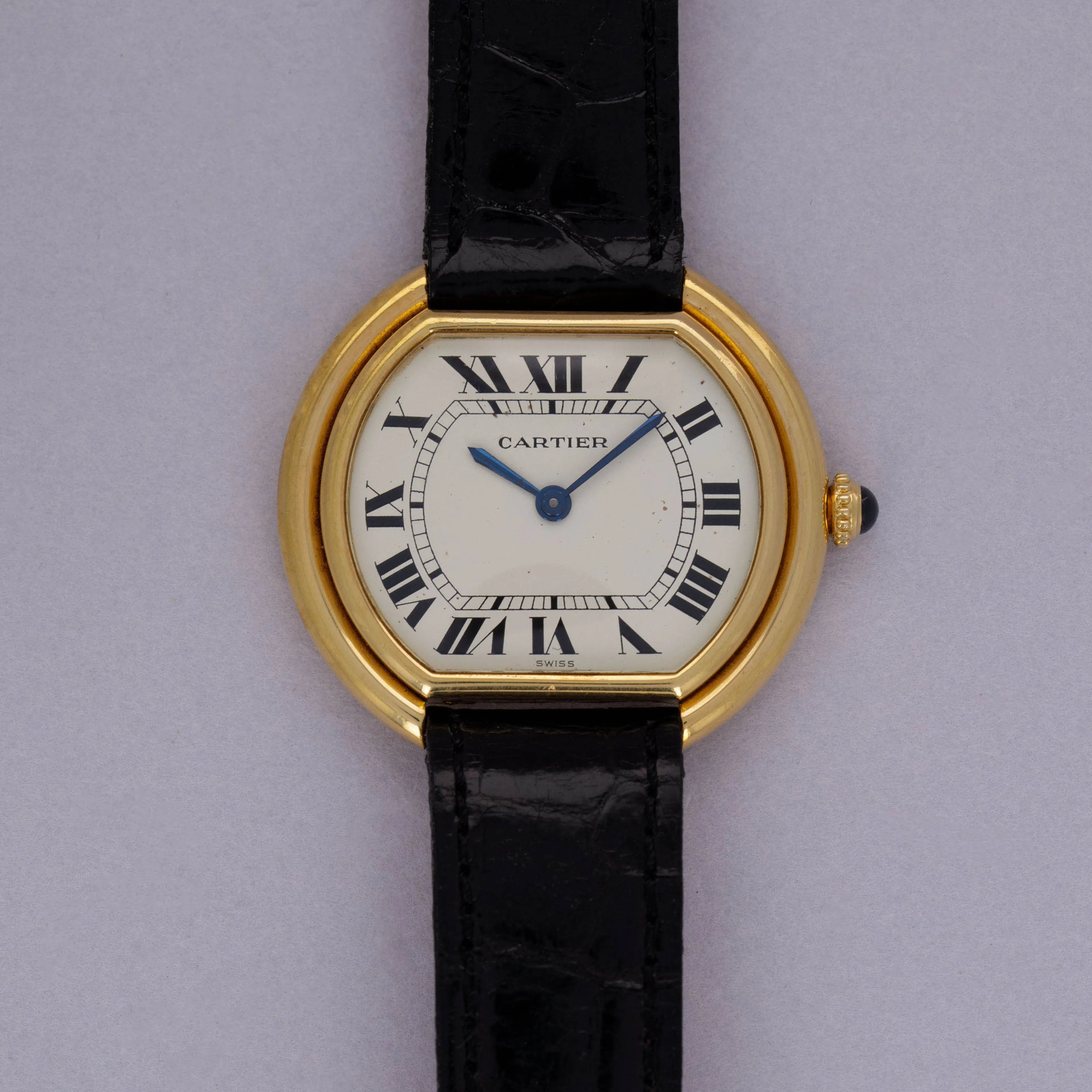 Cartier Gondole 78091 29mm 18k yellow gold Silver