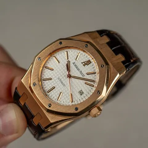 Audemars Piguet Royal Oak 15300OR.OO.D088CR.02 39mm Rose gold Silver 2