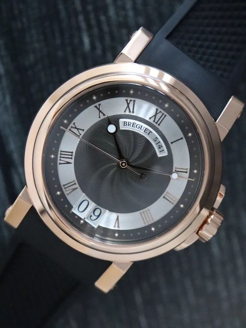 Breguet Marine 5817BR 39mm Rose gold and 18k rose gold Guilloché