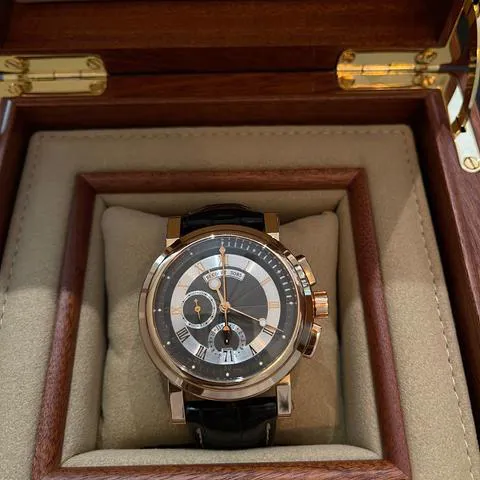 Breguet Marine 5827BR/Z2/5ZU 42mm Rose gold Black 1