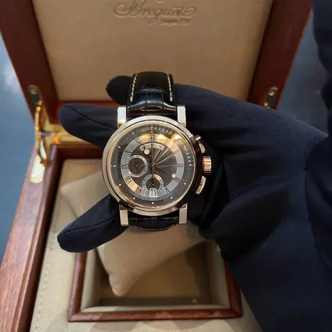 Breguet Marine 5827BR/Z2/5ZU 42mm Rose gold Black 2