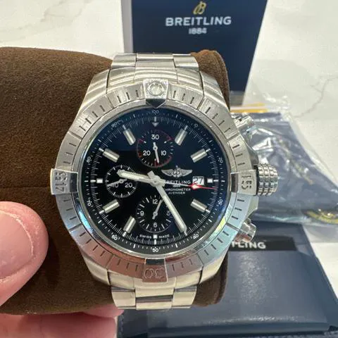 Breitling Avenger A13375101B1A1 48mm Stainless steel Black 7