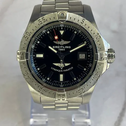 Breitling Avenger A17330 45mm Stainless steel Black