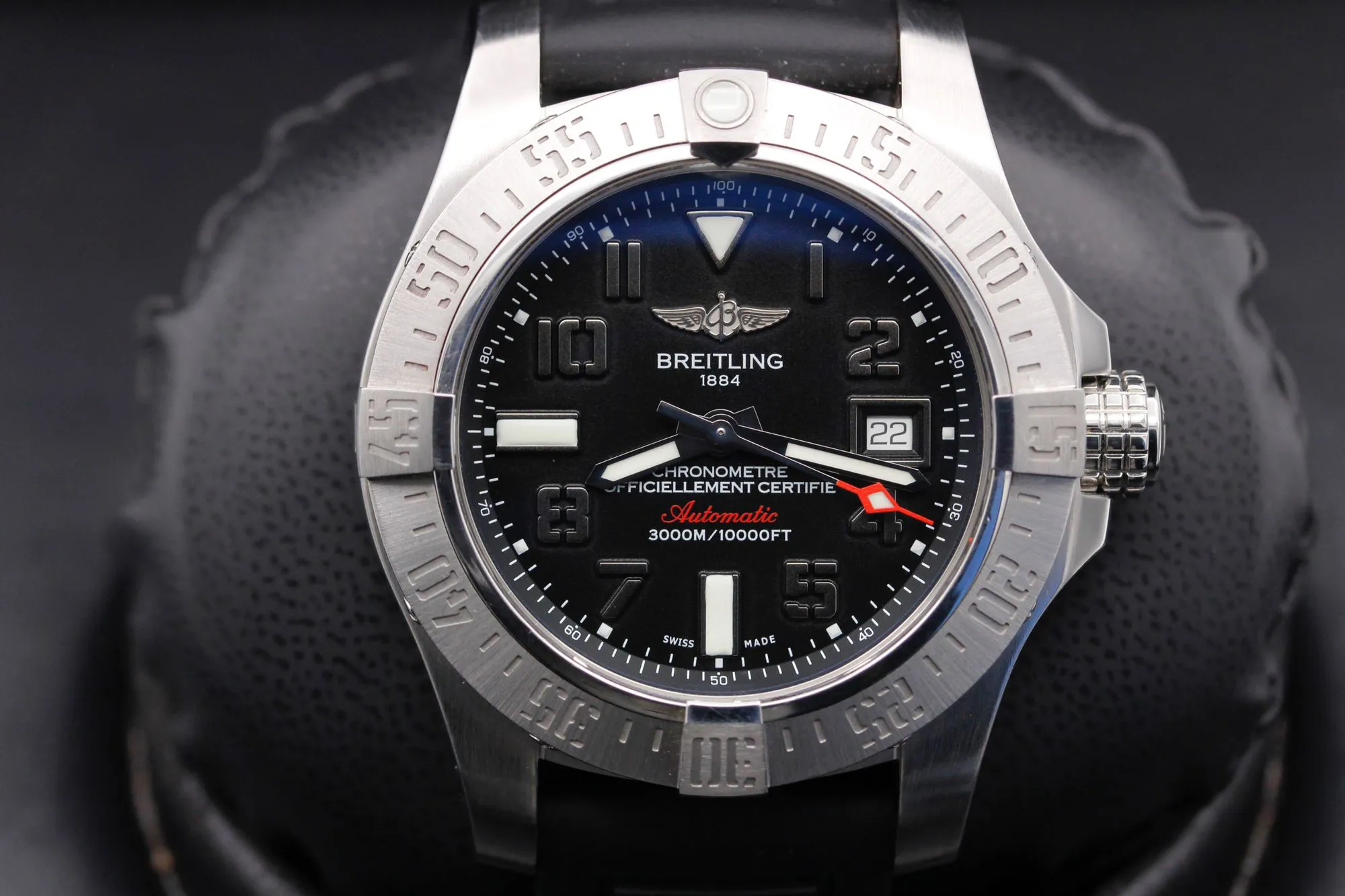 Breitling Avenger A17331 45mm Stainless steel Black