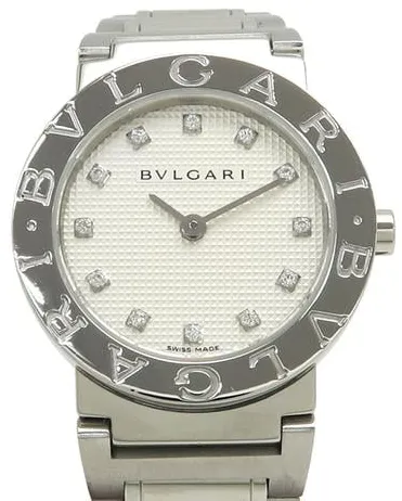 Bulgari Bulgari BB23SS 23mm Stainless steel White