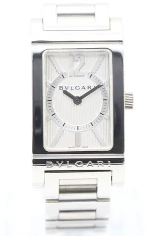 Bulgari Rettangolo RT39S 39mm Stainless steel Silver 1