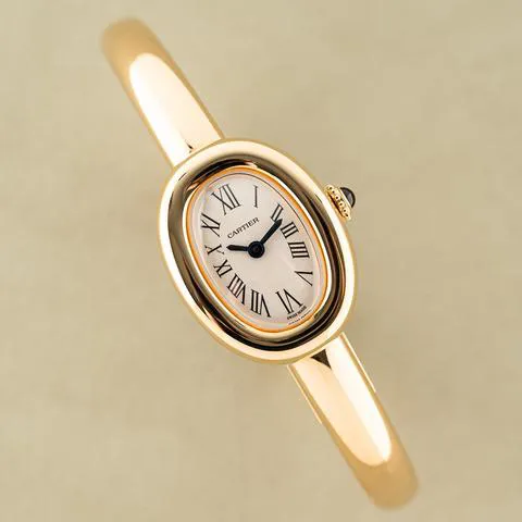 Cartier Baignoire WGBA0035 19mm Yellow gold Silver 1