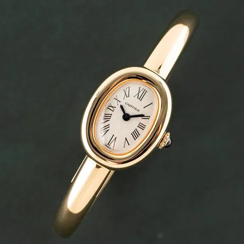 Cartier Baignoire WGBA0035 19mm Yellow gold Silver 3