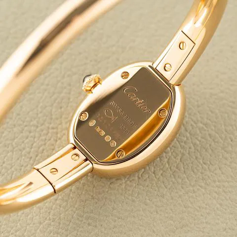 Cartier Baignoire WGBA0035 19mm Yellow gold Silver 4