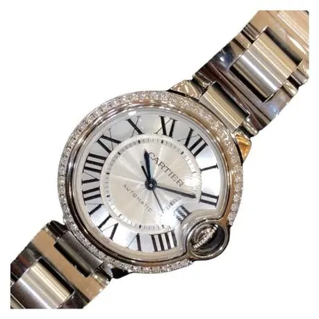 Cartier Ballon Bleu 33mm W4BB0016 33mm Stainless steel Silver