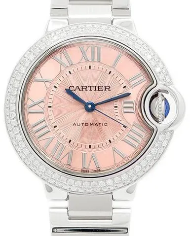 Cartier Ballon Bleu 33mm W6920100 33mm Pink