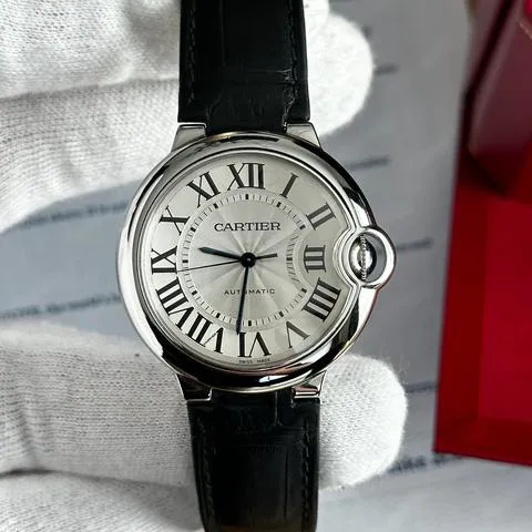 Cartier Ballon Bleu 36mm 3284 36mm Stainless steel Silver