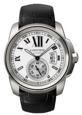 Cartier Calibre de Cartier W7100037 42mm Stainless steel Silver