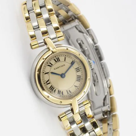 Cartier Panthère 1057920 24mm Yellow gold and Stainless steel Champagne