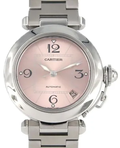 Cartier Pasha C W31075M7 35mm Stainless steel Rose