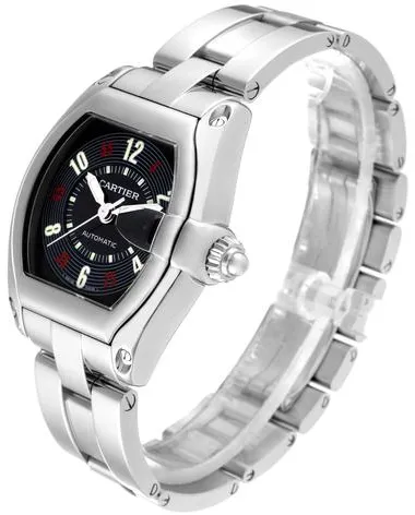 Cartier Roadster W62002V3 38mm Stainless steel Black 2