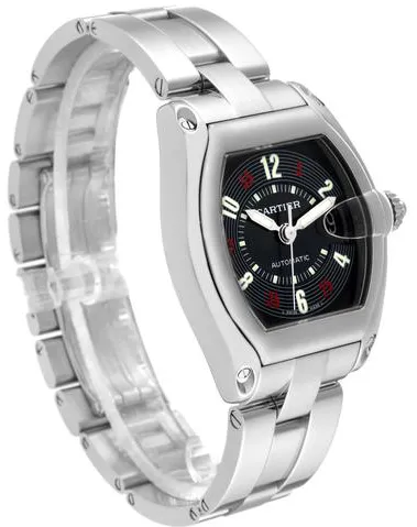 Cartier Roadster W62002V3 38mm Stainless steel Black 7