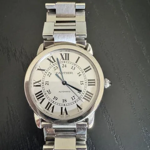 Cartier Ronde Solo de Cartier W6701011 42mm Stainless steel Silver 4