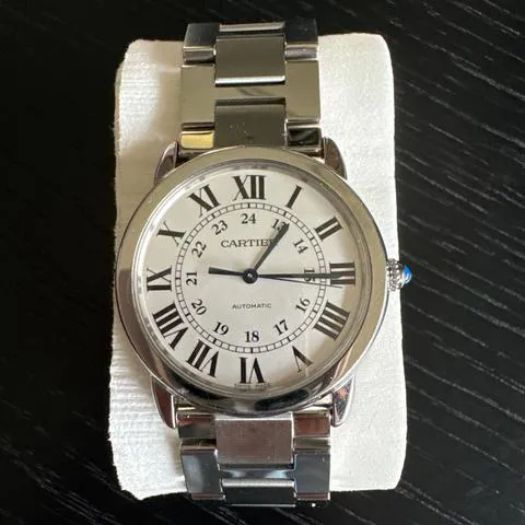 Cartier Ronde Solo de Cartier W6701011 42mm Stainless steel Silver 8