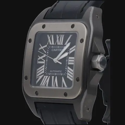 Cartier Santos 100 W2020010 38mm Stainless steel Black 6