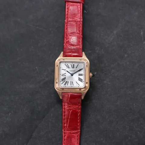 Cartier Santos Dumont WGSA0022 38mm Rose gold Silver