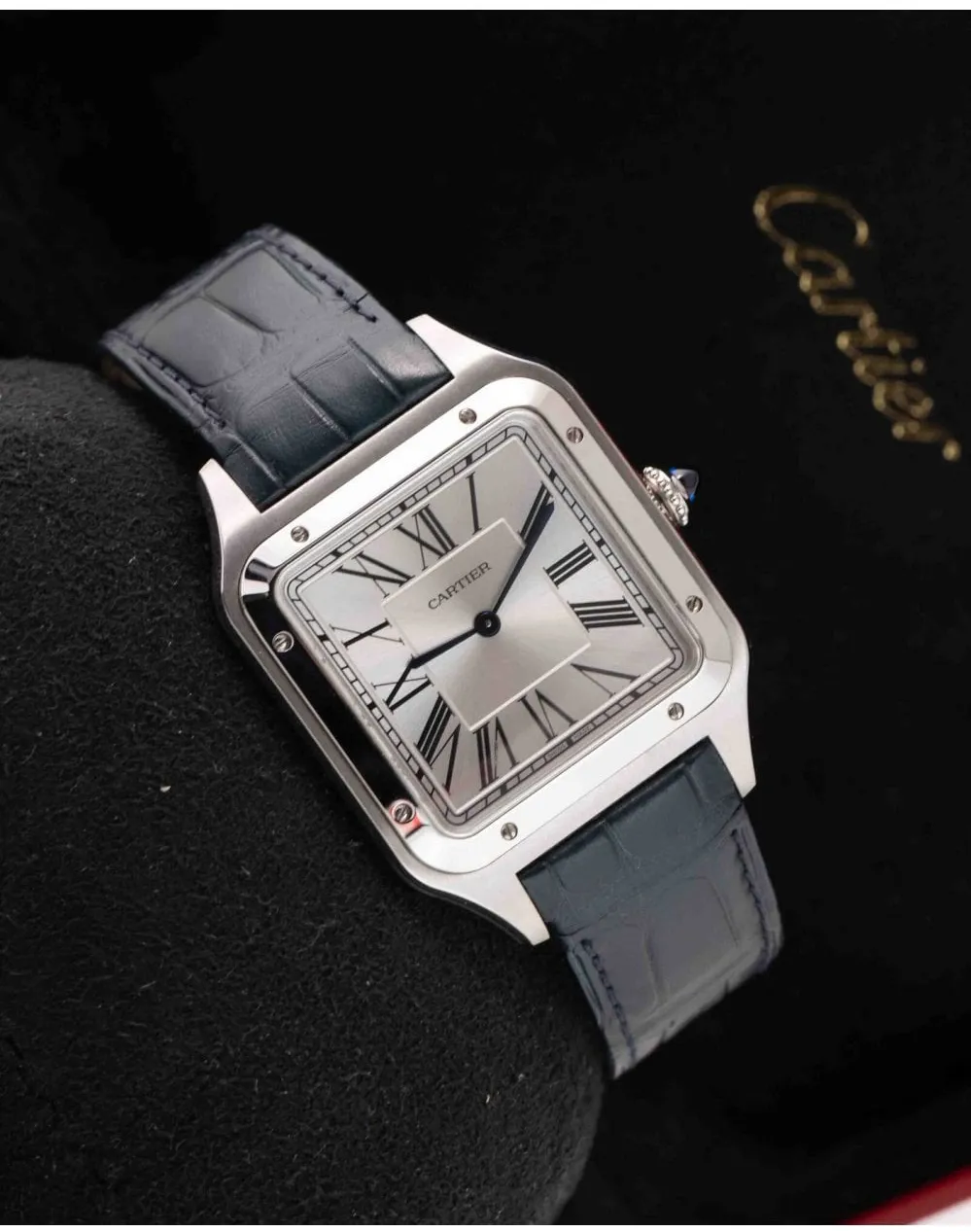 Cartier Santos Dumont WSSA0032 34mm Stainless steel Silver 10