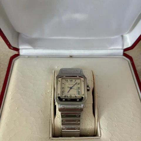 Cartier Santos Galbée 1564 29mm Stainless steel Silver