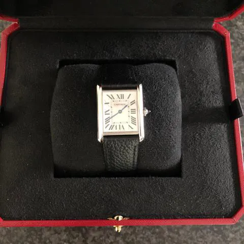 Cartier Tank 4323 25mm Stainless steel White 1