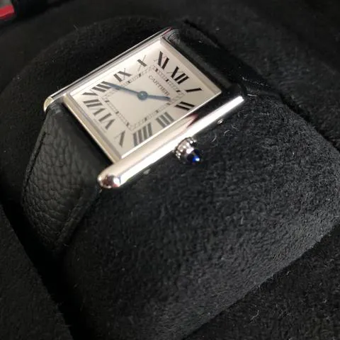 Cartier Tank 4323 25mm Stainless steel White 3