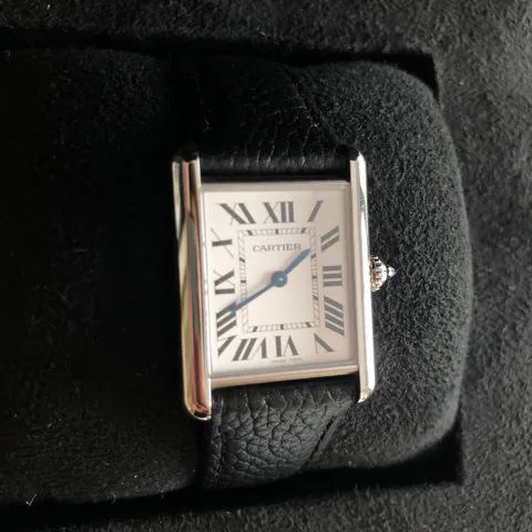 Cartier Tank 4323 25mm Stainless steel White 4