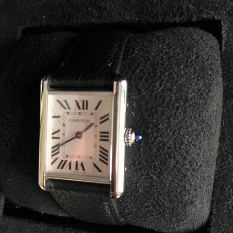 Cartier Tank 4323 25mm Stainless steel White 5