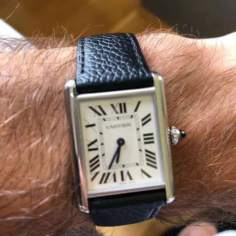 Cartier Tank 4323 25mm Stainless steel White 9