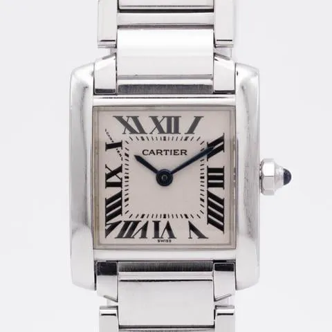 Cartier Tank Française W51008Q3 20mm Stainless steel Silver